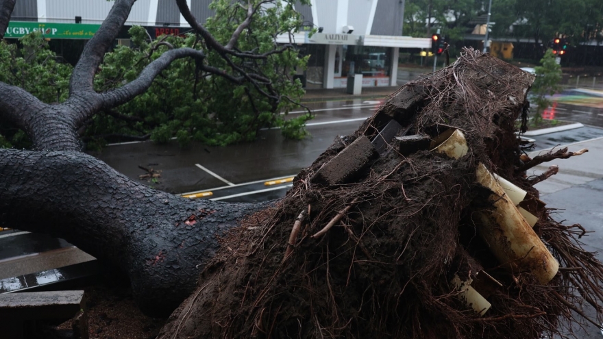 Khu vực phía Bắc Australia đối mặt với bão nhiệt đới mạnh nhất trong 20 năm